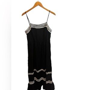 CeCe Black Summer Dress Size L